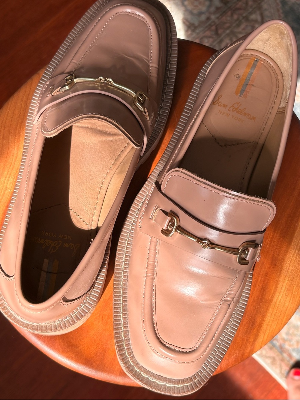 Sam Edelman women 6.5 platform loafer